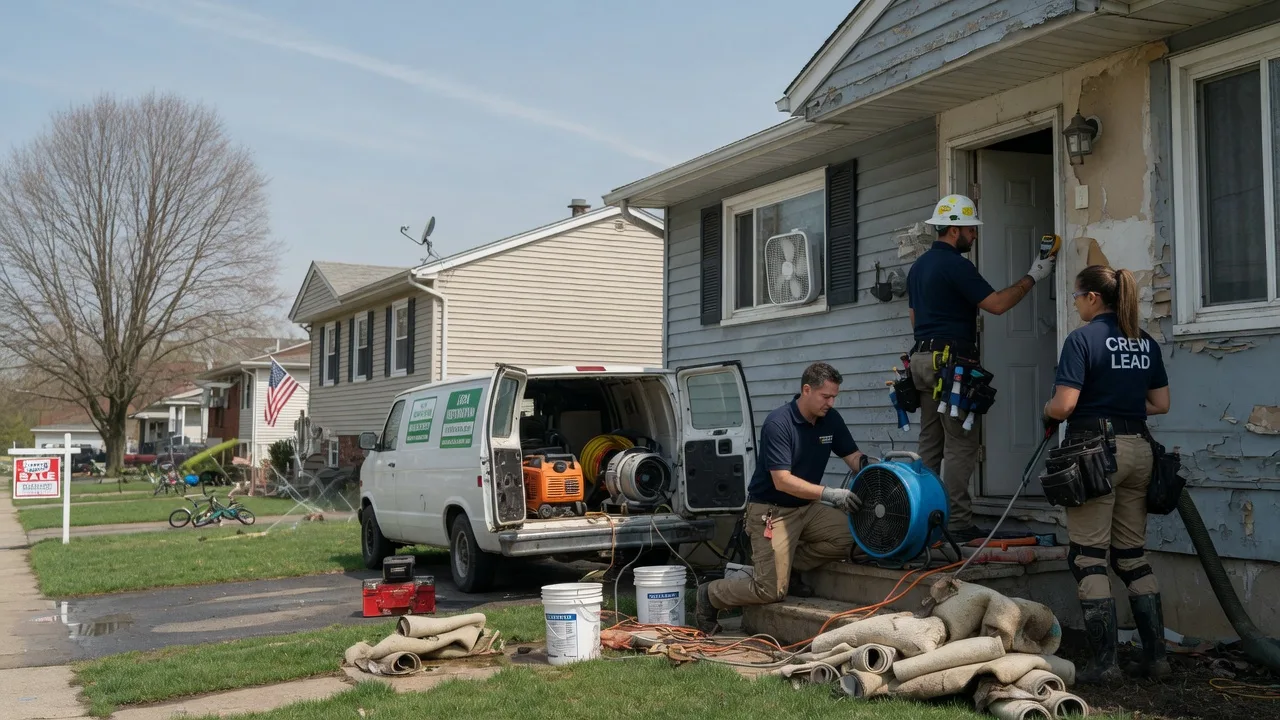 Flood Cleanup in Worcester, PA near me