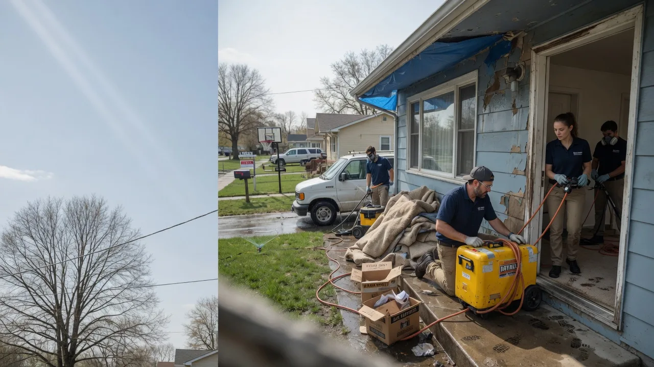 Basement Flood Cleanup in Worcester, PA near me